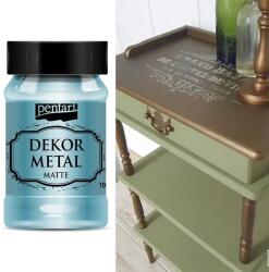 Pentart dekormetál matt, 100 ml - türkiz