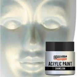 Pentart chameleon gyöngyház akrilfesték, 50 ml - kék-arany