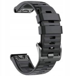Garmin Quickfit Fejpánt Garmin Fenix 5 6 7 8 47mm Pro Solar Fekete (GARMIN FENIX 5 6 7 PRO SOLAR QUICKFIT EASYFIT)