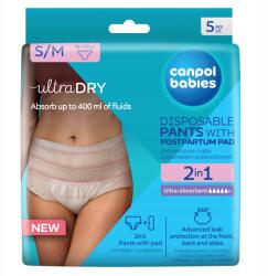 Canpol babies Canpol Eldobható Bugyi Szülés Utáni Alapozóval 2in1 S/m 5 db 78/011 (78/011)