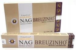 Vijayshree Golden Nag füstölő 15g Breuzinho G15 (GoldNCi-15)