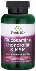 Swanson Glucosamine 750mg Chondroitin 600mg & Msm 450mg 120t Csontízületek (SW891)