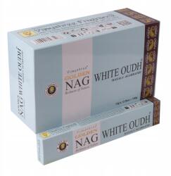 Vijayshree Golden Nag füstölő 15g Fehér Oud (GN WO)