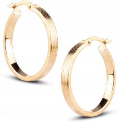 Goldmark Gazdag Arany Karikafülbevaló Köves 23 MM 14 K 585