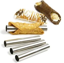  3 darabos cannoli és habroló forma