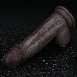 Lovetoy Dildo Realist Sliding Skin Pro II, Silicon Dual Density, 20 cm Dildo