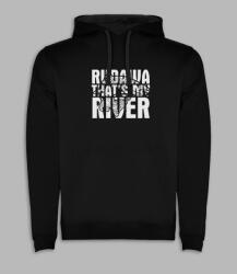 Roly Horgász kapucnis pulóver horgászoknak Vörös S