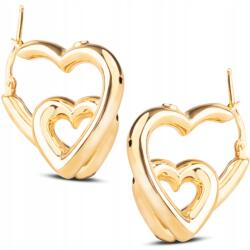 Goldmark Női Arany Fülbevaló Csavart Szívek 14KT 585