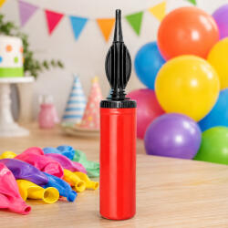 Procart Pompa manuala umflat baloane, 24 cm, pentru petreceri si aniversari (POMPABALON)