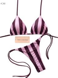 Shein Kétrészes Csíkos Fürdőruha S - allegro - 1 745 Ft