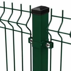  Panou gard 3D zincat 1, 23 x 2, 50 m, fir 4 mm, 51 bare verticale, verde (MT-3D-51-V-1.23)
