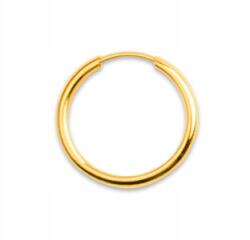Goldmark Gyönyörű Arany Fülbevaló Kör 585 16 mm