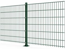  Panou gard DUOS 2D zincat 2, 03 x 2, 50 m, fir 5/6 mm, 46 bare verticale, verde (MT-2D-5-6-46-V-2.03)