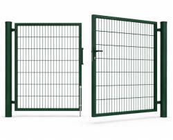  Poarta dubla DUOS zincata 1, 70 x 4 m, panou 2D 5/4/5 mm, verde (MT-PD-1.7-4-V)