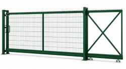  Poarta culisanta DUOS 1, 2 x 5 m, panou 2D 5/4/5 mm, verde (MT-PC-1.2-5-V)