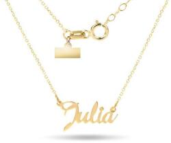 Goldmark Arany Nyaklánc Név Julia Celeb 585 Gravírozás