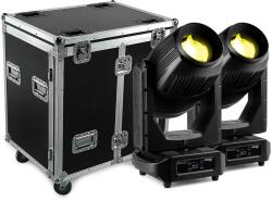 BeamZ Professional NEREID500 Set de 2 movinghead-uri hibrid in cutie de transport, LED alb de 542W, DMX, IP65, BeamZ Pro (152.068)