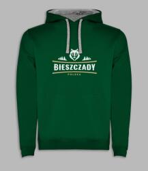 Roly Bieszczady kapucnis pulóver, zöld, L