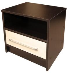 Spectral Mobila Noptiera Verona Wenge/Fildes , 45 x 37 x 44 cm
