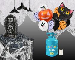 HeliumKing Set - Petrecere de Halloween cu heliu 100 XXL