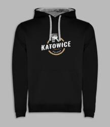 Roly Katowice ajándék kapucnis pulóver, fekete, M