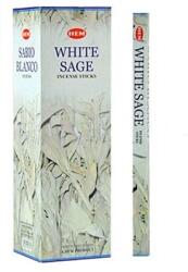 HEM Fehér Zsálya White Sage- Füstölő 8 db Hem (HEM_WS8)