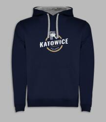 Roly Katowice ajándék kapucnis pulóver, sötétkék, S
