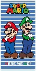 Carbotex Strandtörölköző Mario és Luigi Gyerünk! (SMARIO230615- R)