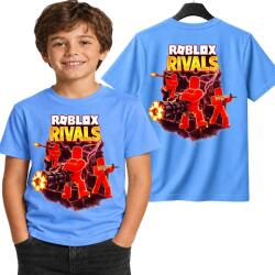  Gyerek Póló Kék Roblox Rivals Gamer Robloks 2XS 104 CM