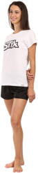 Styx Pijamale pentru femeiStyx alb-negru (PKD1061) XL (183255)