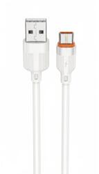 Baskin Cablu Incarcare Si Transfer Date BASKIN CA-01AC Fast Charge 3.0A USB-A la USB-C, Alb (Vtk-Acc-11253)