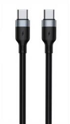 Baskin Cablu Incarcare Si Transfer Date BASKIN CA-01CC Fast Charge 60W USB-C la USB-C, Negru (Vtk-Acc-11254)
