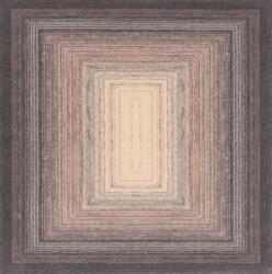 Agnella négyzet alakú gyapjú szőnyeg agnus plomo anthracite - 400 x 400 cm
