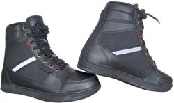 SM Racewear Ghete moto SM Racewear Sneak Adi - constructie din piele si compozit, intarituri calcai-degete si insertii reflectorizante (CPL098-42)