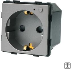 Luxion Priza inteligenta Wi-Fi Luxion cu monitorizare consum, gri, modul (LX-MP034MGY)