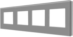 Luxion Rama cvadrupla Luxion din sticla securizata gri pentru module (LX-M1-4FGY)