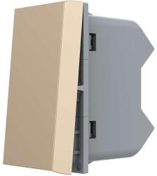 LIVOLO Modul intrerupator mecanic cap cruce Livolo, auriu (C7-VL-FCMM10A-1A)