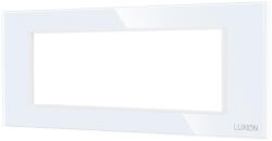 Luxion Rama din sticla securizata Luxion 6M alba cu suport, standard italian (LXI-GF006W)