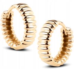 Goldmark Arany Karika Fülbevaló Cornetto 13 MM 14KT 585