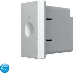 LIVOLO Modul intrerupator simplu cu touch Livolo ZigBee EC 1M, gri, standard italian (C9-VL-FC1Z2-1IP)