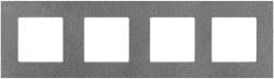 Luxion Rama cvadrupla Luxion din marmura gri pentru module compatibile (M1-4FMGY)