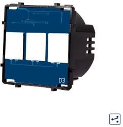Luxion Modul întrerupator triplu touch cap scara/cruce Luxion, seria A (LX-MT-A302)