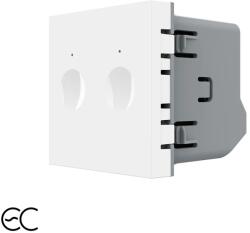LIVOLO Modul intrerupator dublu touch Zigbee EC Livolo, alb, smart (C7-VL-FC2Z2-2WP)