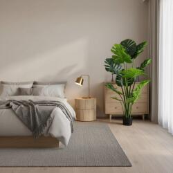  Planta Artificiala Tip Monstera Deliciosa, Cu Frunze Bogate, 160 cm, Verde (AT1CT-IM1P-PL1D-GBRG106)