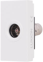 Luxion Modul priza TV Luxion 1M alb, standard italian pentru rame din sticla (LXI-032W)