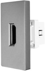 Luxion Priza HDMI modulara 1M Luxion, gri, pentru rame din sticla (LX-MP022GY)