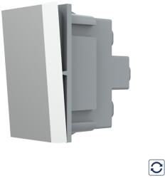LIVOLO Intrerupator simplu mecanic cu reset Livolo, gri, seria noua (C7-VL-FCMH-1IP)