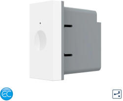 LIVOLO Intrerupator touch Livolo ZigBee cap scara/cruce 1M standard Italian alb (C9-VL-FC1SZ2-1WP)