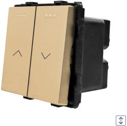 Luxion Intrerupator mecanic pentru jaluzele Luxion, auriu, design elegant (LX-MP031G)
