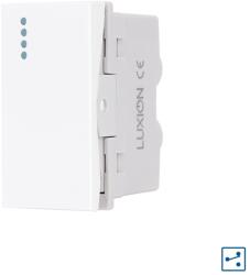 Luxion Modul intrerupator cap-cruce mecanic Luxion 1M alb, standard italian (LXI-010W)